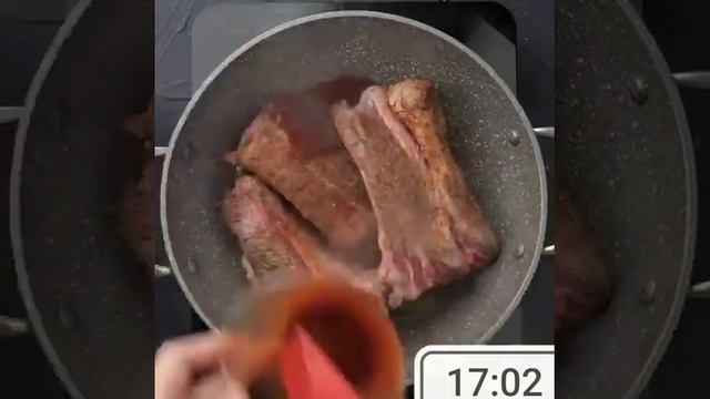 Сочная говядина в соусе барбекю