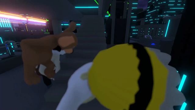 Somebody save my DIAPER xD | Human Fall Flat with FRIENDS