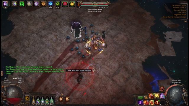 Uber Shaper Hexblast Saboteur
