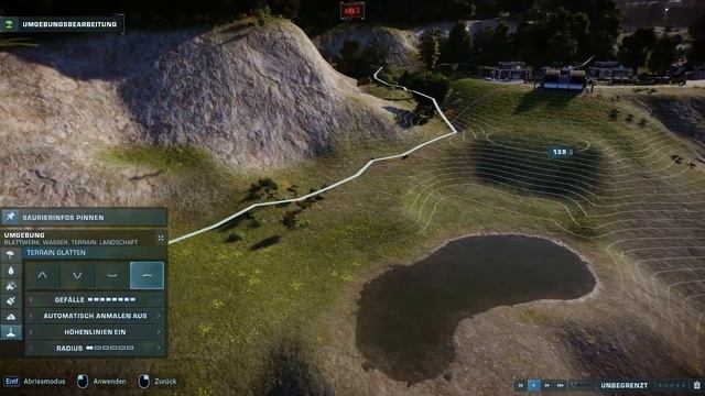 Germany Enclosure and Guest Section Speed Build | Jurassic World Evolution 2 Sandbox Park