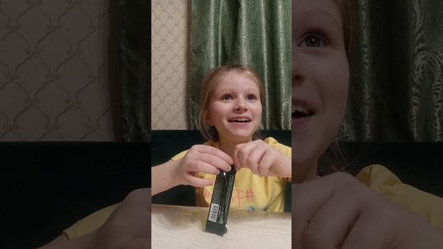 пробую шоколад