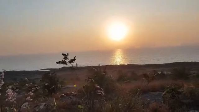 Sunset at Manori Ashram with Peace