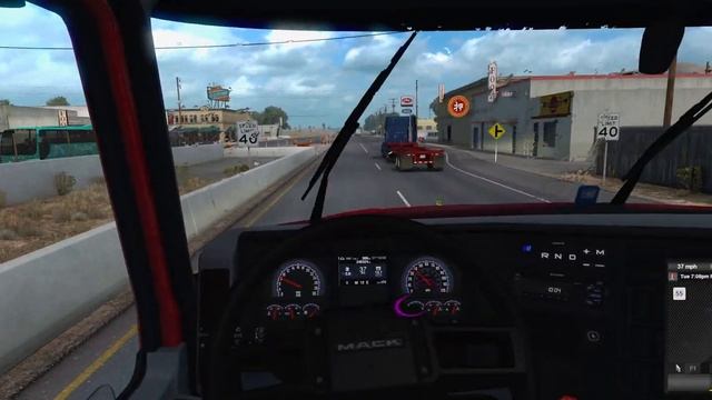 ATS with Eyetracker 4c Tobii ultrawide gameplay 2560x1080