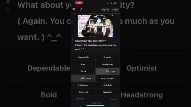 Yuki Yuna is a Hero personality quiz