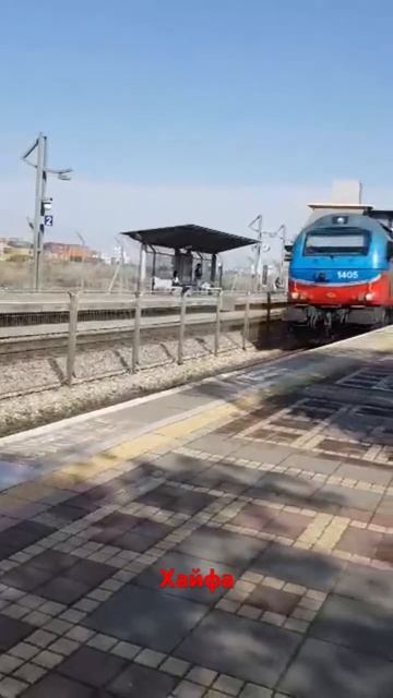 Прибытие поезда до Тель-Авива. Тепловоз Euro 4000/1405, Зав. N2621.