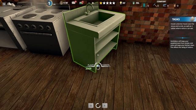 Cafe Owner Simulator [FR] / Rénovation Et Ouverture D'Un Restaurant (Découverte Playtest Pc)