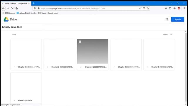 Bendy and the ink machine 100% save gamefiles all chapters (2020) WORKING LINK!!!