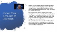 Group Three Evolutionary Group Video