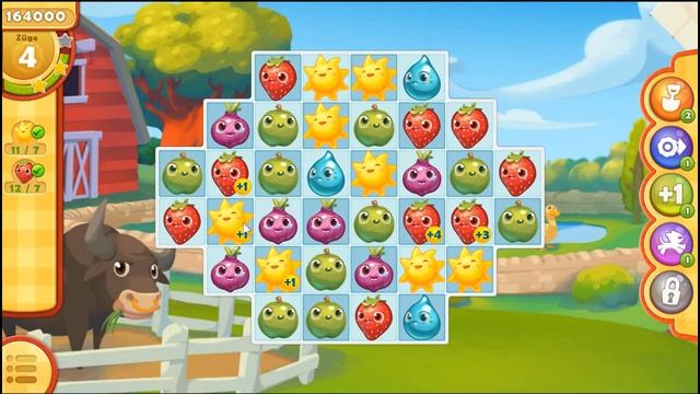 Farm Heroes Saga Level 2 🌾 No Booster l MiniGames