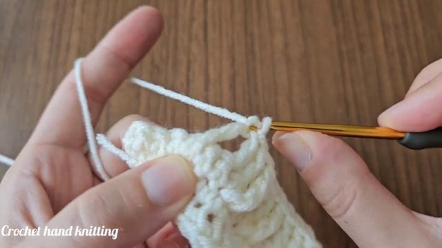 I love this pattern. easy and beautiful crochet stitch for beginners