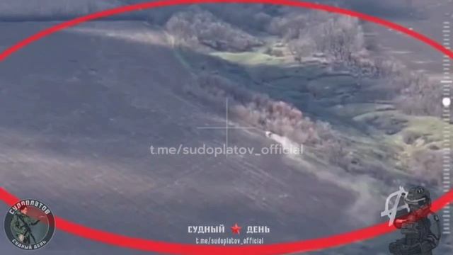 Уничтожение Русскими Бойцами-операторами FPV-дронов БТР-80 украинской армии на Купянском участке..