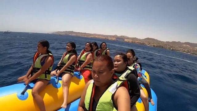 THE MOST BUMPY  BANANA RIDE