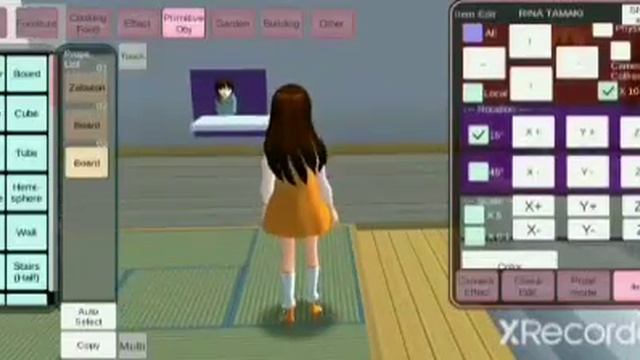 sakura school simulator tutorial photo frame easy