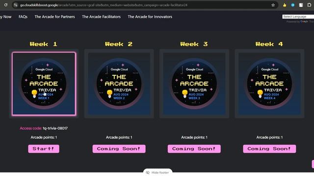Arcade Games & Trivia Started | Limited Spots | Join Fast | Free Swags & Goodies