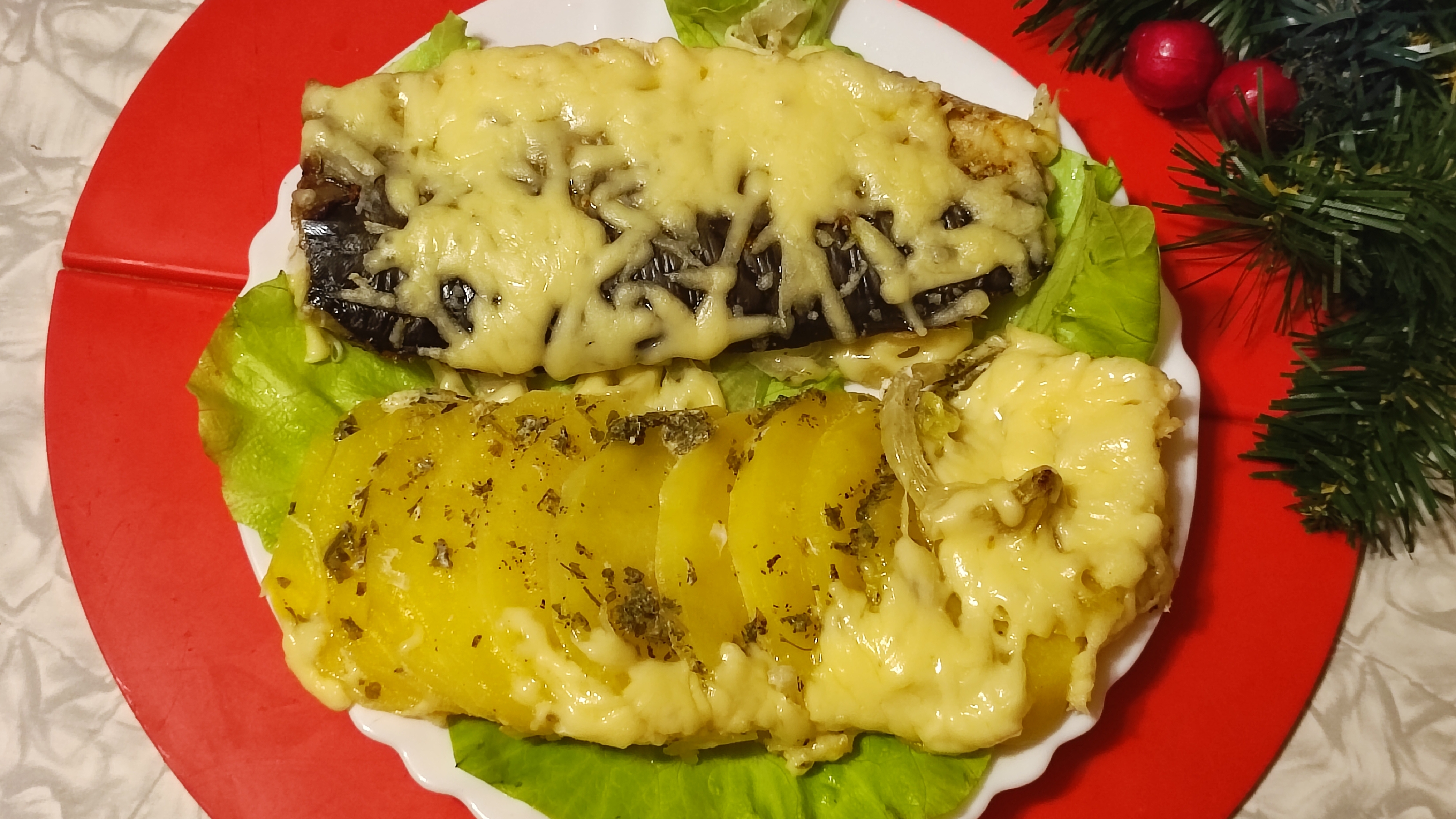 СуперКухня! Скумбрия запеченная с картофельным гратеном.