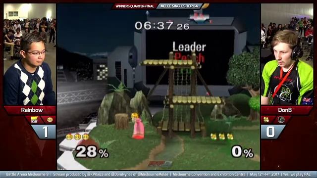 BAM9 - Rainbow vs LGC | DonB - Melee Singles Top 64 - WQ