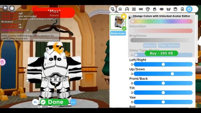 How to retexture the Rebels stormtrooper hat.