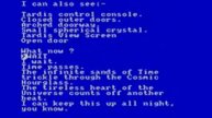 The Key To Time text adventure (ZX Spectrum) - WAIT command
