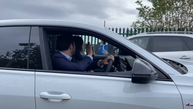 *AMANDA STAVELEY* NEWCASTLE UNITED OWNERS LEAVE THE TRAINING GROUND!!!!!!