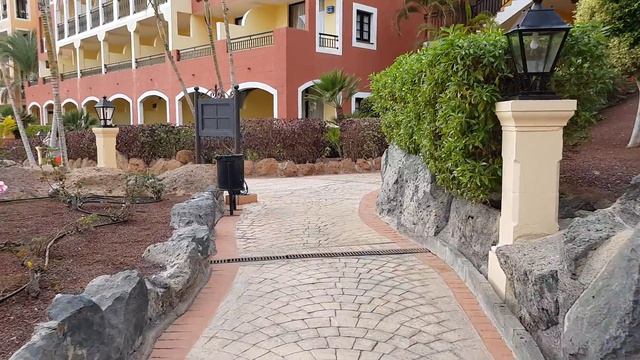 Bahia Principe Coste Adeje full walk through from reception  to infinity pool
