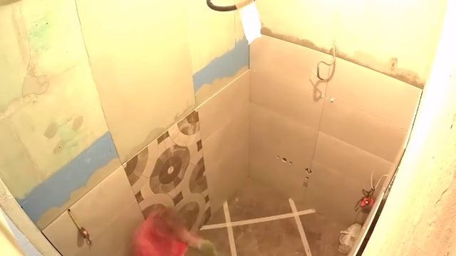 Всем привет !!! Мы закончили укладку плитки в гостевом санузле. На видео семидневная съёмка, уск...