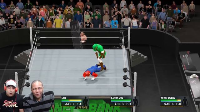 HOLD THE F#%K UP!! MARIO IN THIS B#TCH!? [WWE 2K17]
