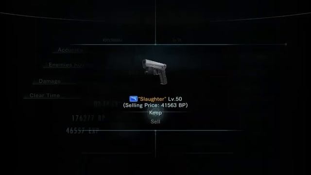 Resident Evil Revelations - Lv.50 Slaughter - Orange Max Slots Drop