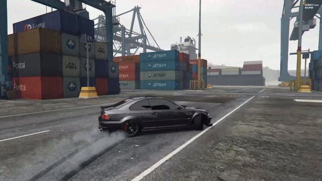 Дрифт BMW M3 GTA5 RP
