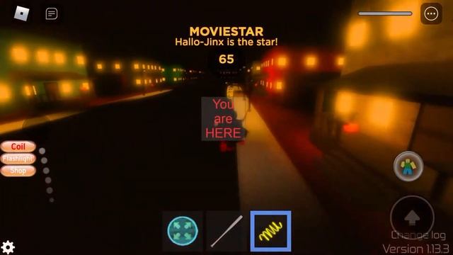 Roblox Midnight Horrors:Hallo-Jinx is the Moviestar!