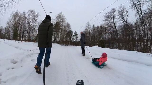 Зимние выходные. февраль 2024.