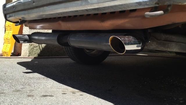 Empi exhaust on VW T3 Vanagon Westfalia,1982