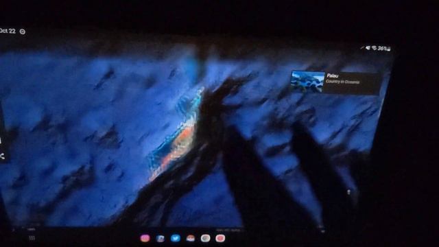 ASMR ~ Palau History & Geography ~ Soft Spoken Map Tracing Google Earth Tablet Tapping