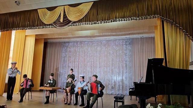 Ансамбль народных инструментов Славяночка - Дороги победы. Коктебельская детская школа искусств.