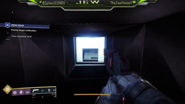 SOLO Outbreak Prime Mission (Zero Hour) Destiny 2