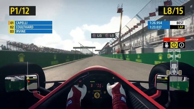 F1 2013: Classic Edition 1992 Ferrari F92 A [15 laps (25%) Race]