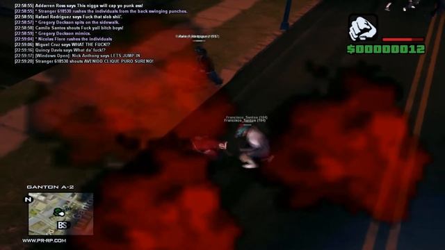 [PR:RP] E/S Block Piru vs Avenues 13 brawl