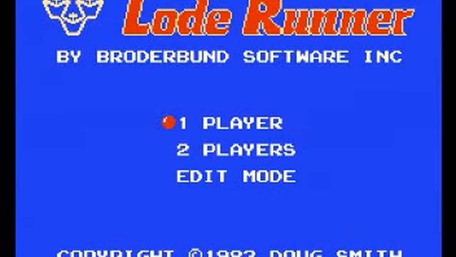 Lode Runner (NES) Music - Title Theme