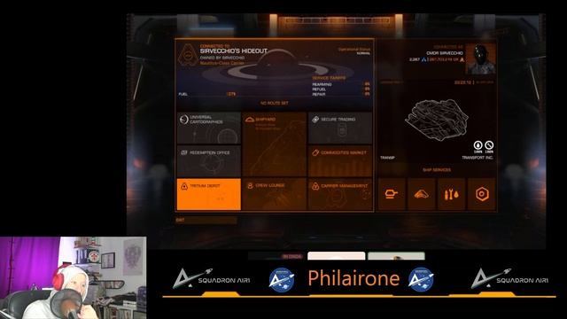 Elite Dangerous ITA tutorial 58 Pilota automatico per Carrier ! Salta da sola, feat. Sir Vecchio