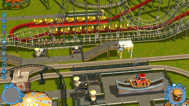 Rollercoaster Tycoon 3   How to Make Stairs
