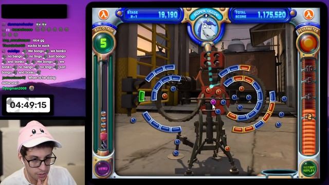 Peggle, but it gave me nightmares