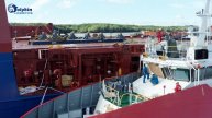 FSIV RAWABI 133 LOADING ONTO HEAVY LIFT VESSEL UHL FAITH