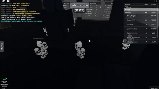 Roblox star wars heroes vs villains gameplay around 3 rounds