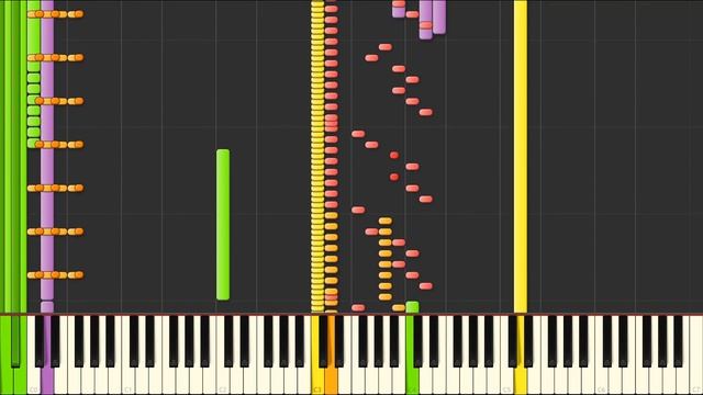 [Black MIDI] Synthesia – Celestial Fantasia 10,000 notes ~ Gingeas