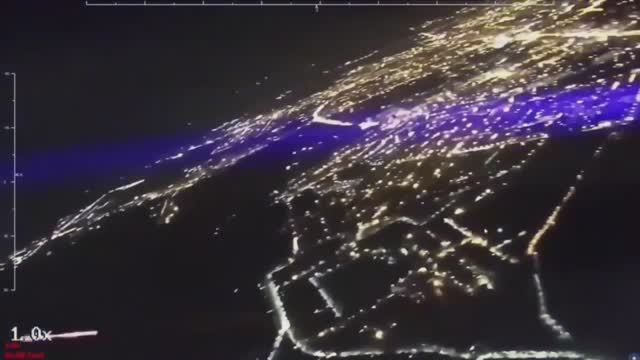 Кадры, заснятые дроном-камикадзе «Герань» во время атаки по Сумам