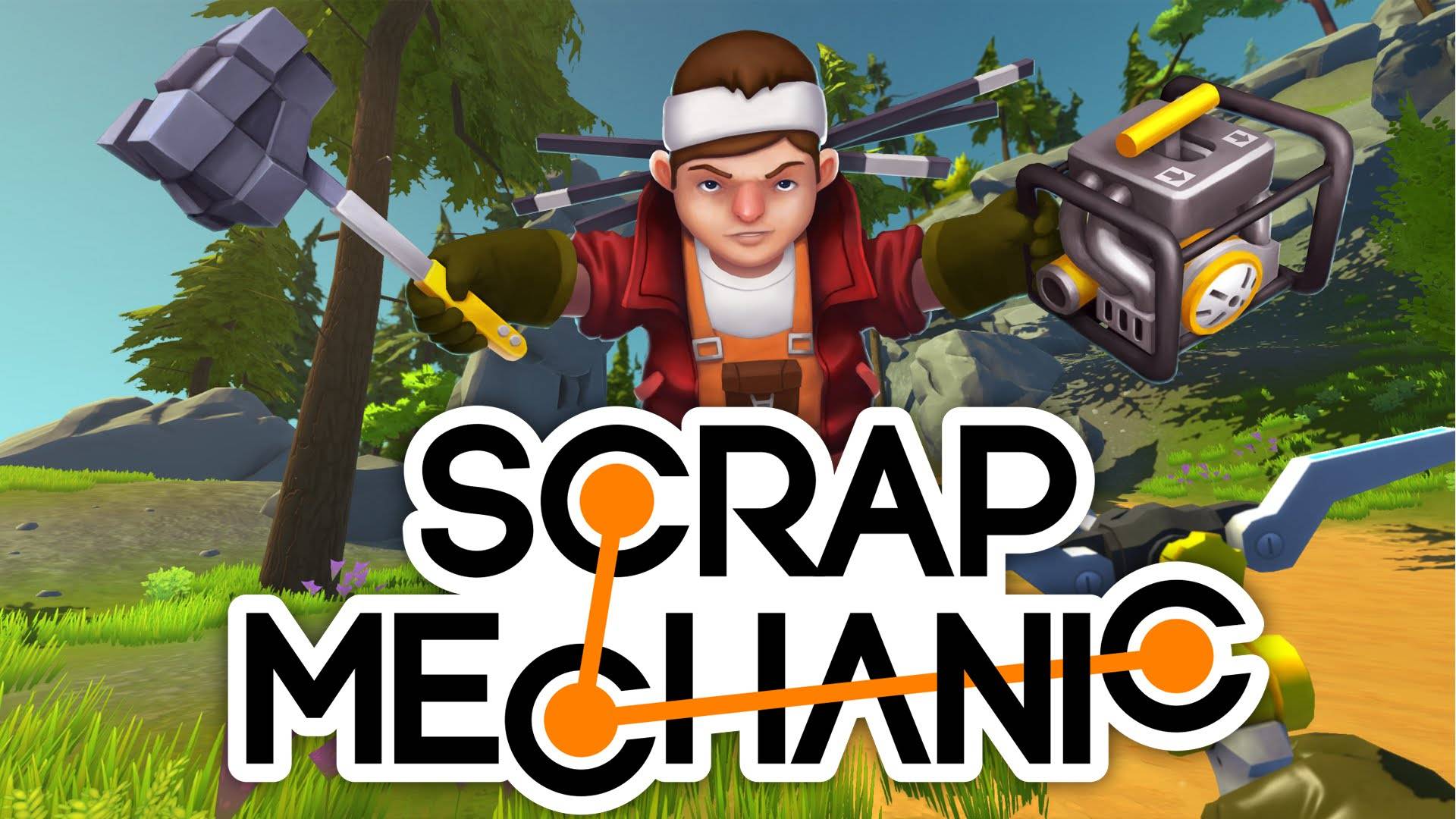 scrap mechanic - Летающий мотоцикл