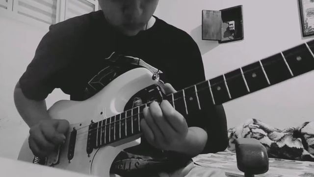 Fear of the dark - Iron Maiden (solo cover)