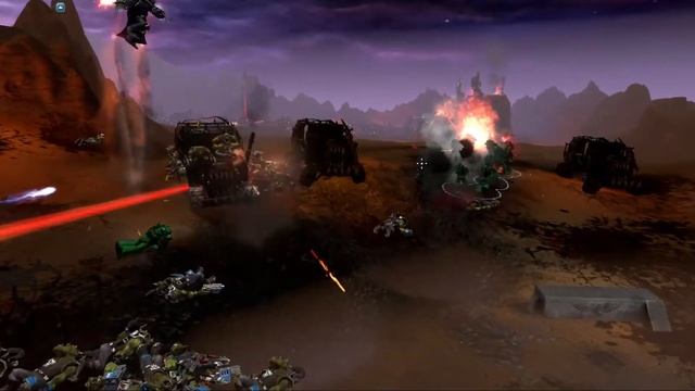 Pre-Heresy Night Lords & Salamanders vs Orks ! -  Astartes Mod | Wh40k: Dawn of War 2 - Retribution