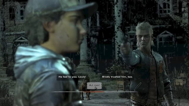 Marlon Kills Clementine - The Walking Dead Final Season 4 Episode 1: Done Running