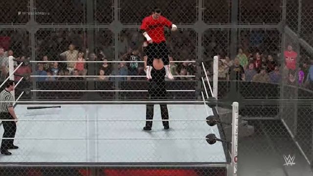 UNDERETAKER vs SHANE MCMAHON HELL IN A CELL | WWE 2k16 Wrestlemania 32 prediction