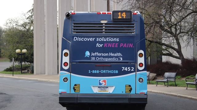 Bus Audio Recording:2014 SEPTA Artic Nova LSF Hev 7452